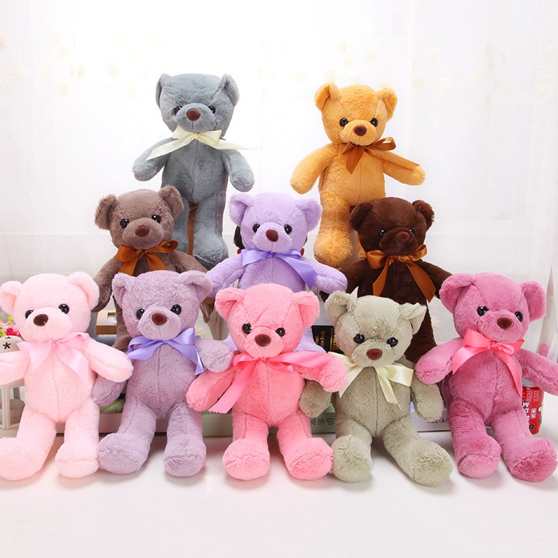 Thú Nhồi Bông Hình Gấu Teddy Đáng Yêu Cho Bé