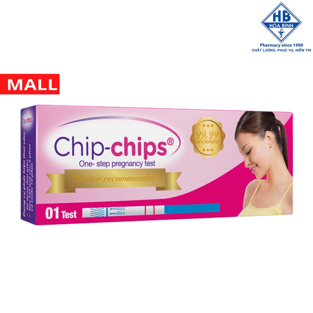 Que thử thai Chip - Chips