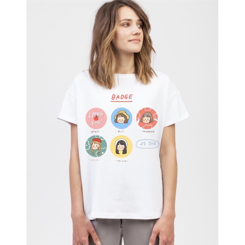 Áo Thun Nữ Badge | BigBuy360 - bigbuy360.vn