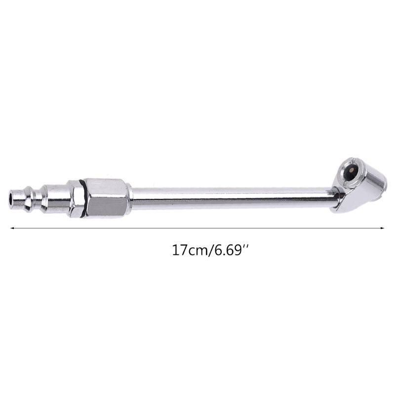 Đầu Kẹp Bơm Hơi Lốp Xe Mini Hai Đầu 1 / 4 "Cho Máy Nén Khí