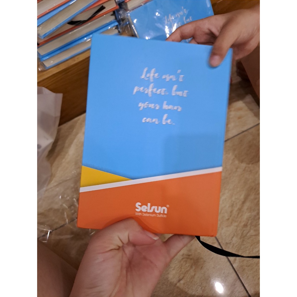 Sổ tay ghi chú lịch trình theo ngày Quà tặng từ Selsun