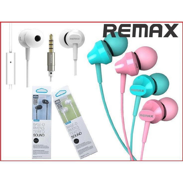 Tai nghe Remax RM-501 - Hàng Chính Hãng - Chất âm ấm - Bass mạnh - Cách Âm tốt