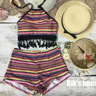 Đồ bơi - bikini cao cấp - thổ cẩm - hình thật