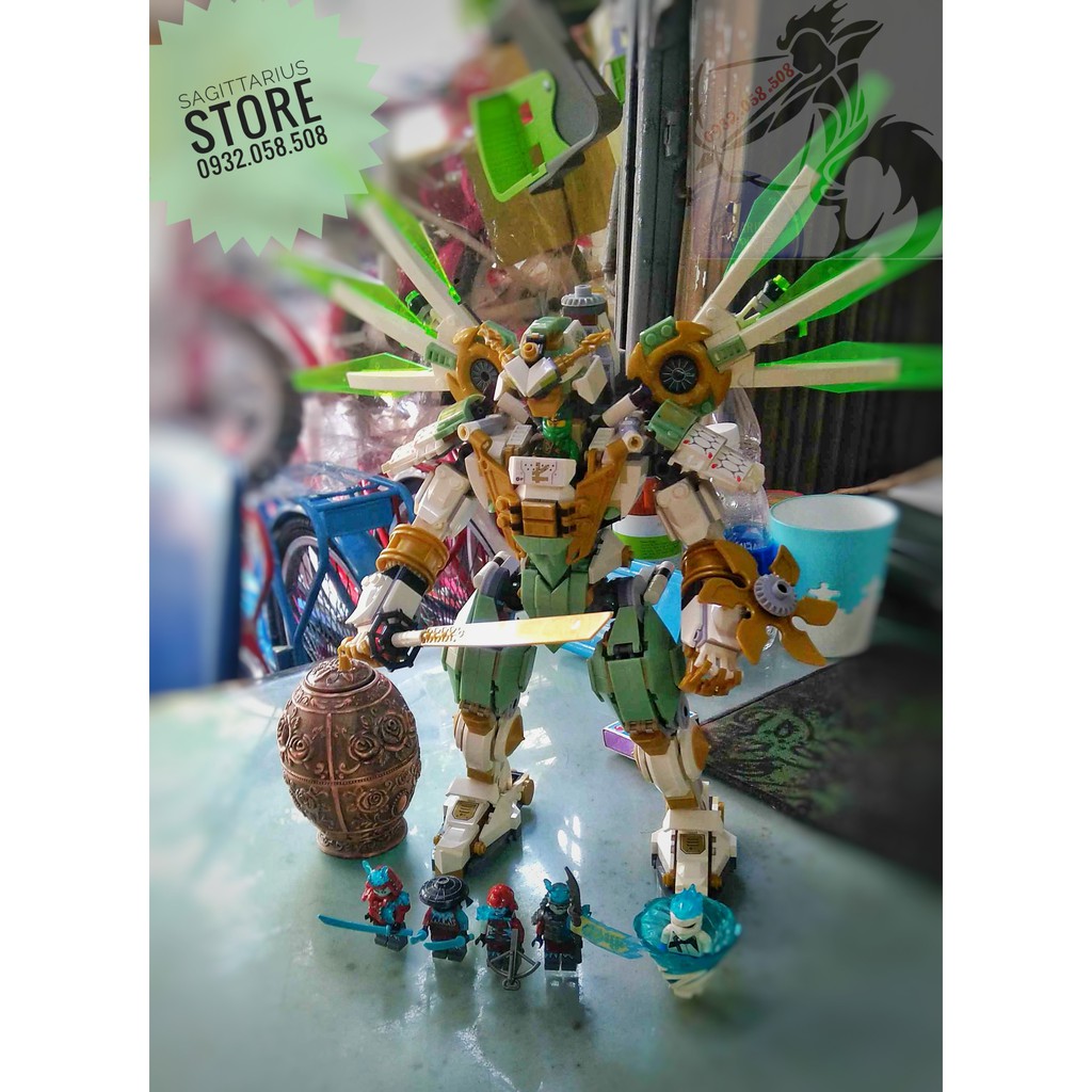 Bộ LEGO Lari 11331 Lắp Ráp Robot Merch Samurai Của Lloyd