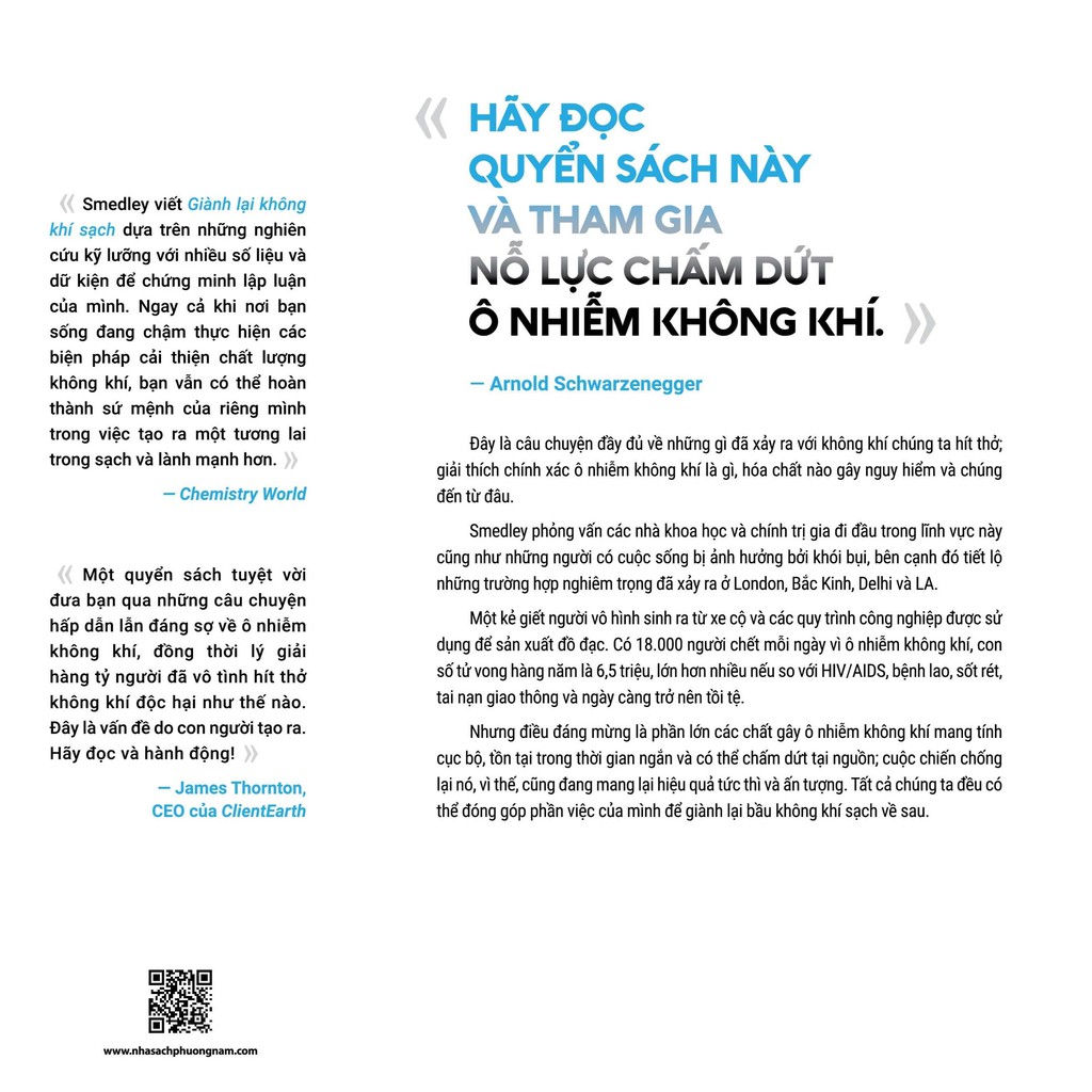 Sách - Giành lại không khí sạch