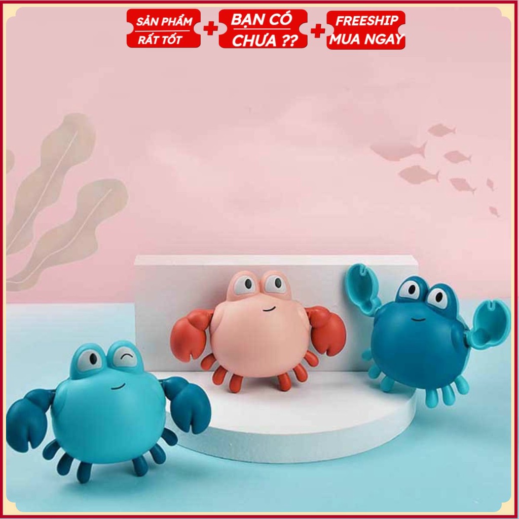 PVN30092 Đồ Chơi Thả Bồn Tắm Vặn Cót Hình Chú Cua Ngộ Nghĩnh Cho Bé T2