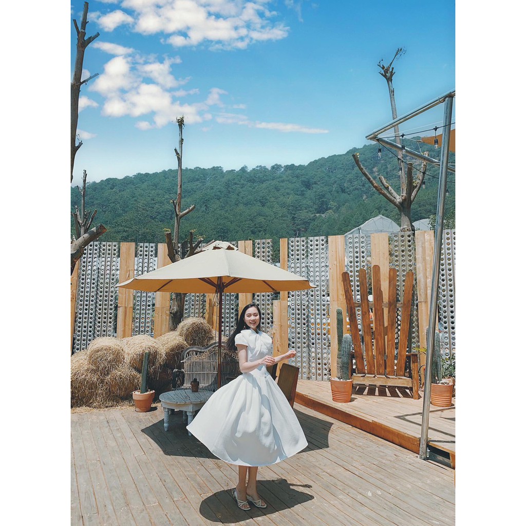 Đầm xòe thiết kế nữ tính cao cấp