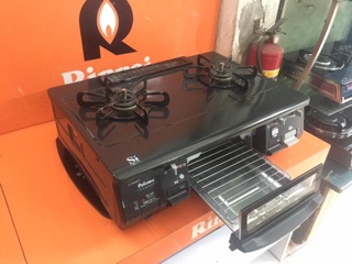 Bếp Gas Nhật Bãi Paloma Đen