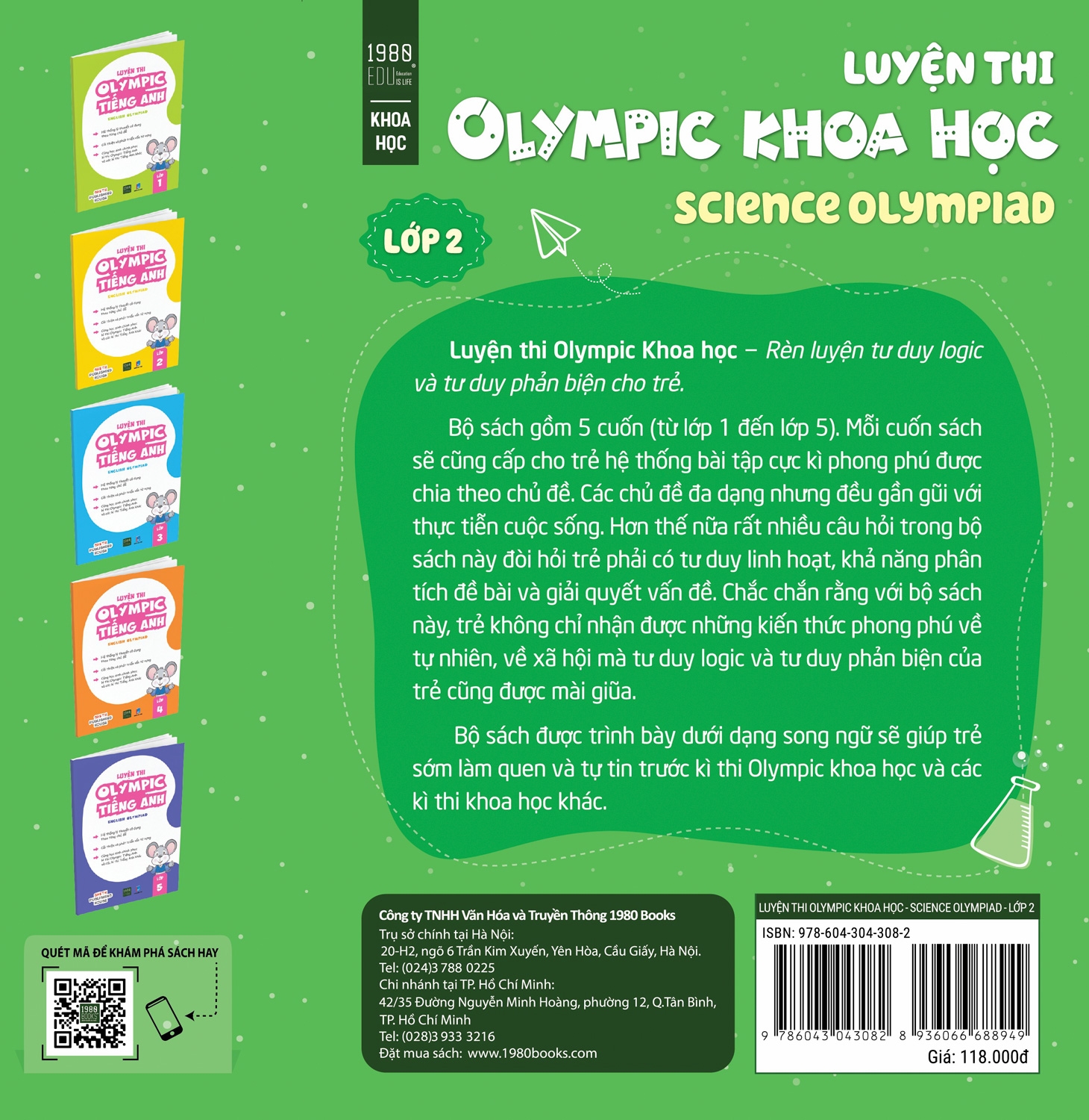 Sách Luyện Thi Olympic Khoa Học Lớp 2