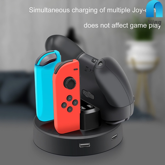 Bộ Đế Sạc Đa Năng Chuyên Dụng Cho Tay Cầm Chơi Game Nintendo Switch Joy-con