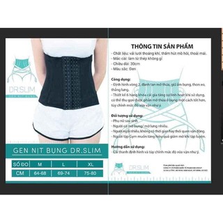 Đai nịt bụng Dr.Lacir – Gen nịt bụng