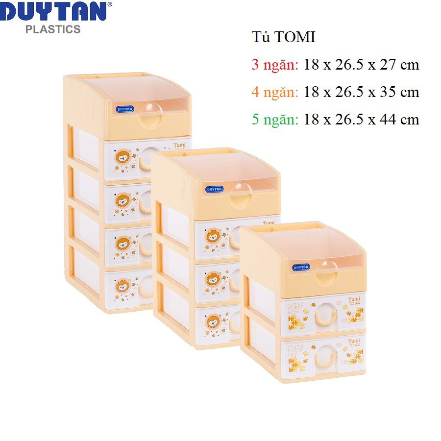 Tủ nhựa Duy Tân Tomi 3 tầng- 4 tầng- 5 tầng- GIAO NHANH 1H