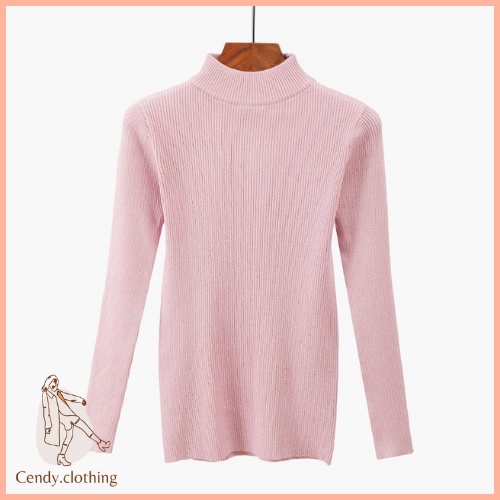 [Hàng Cao Cấp Loại 1 + Video Thật] - Áo Len Cổ Lọ Chất Liệu Không Nhão Cendy Clothing - CD030