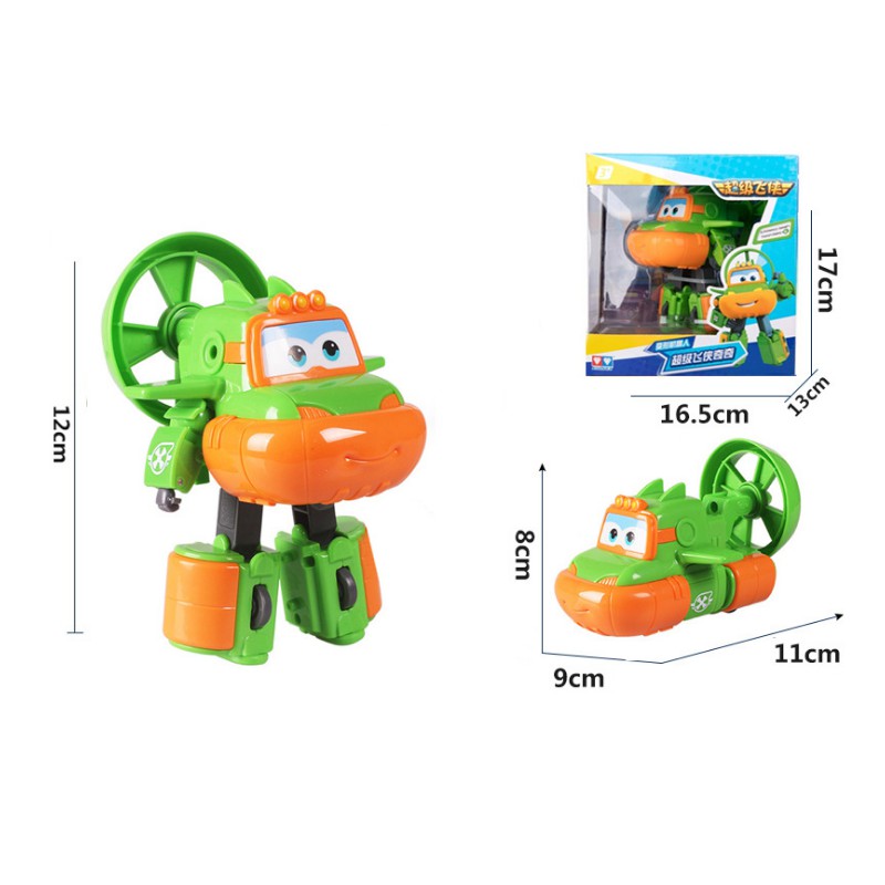 Đồ chơi Mô hình máy bay Swampy cỡ lớn đồ chơi trẻ em đội bay siêu đẳng Super wings