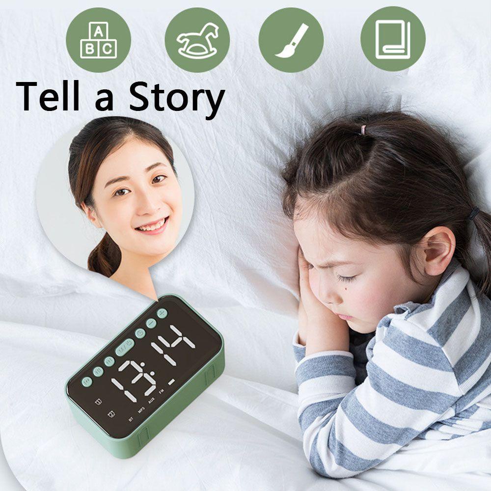 MUVAKO Đồng Hồ Báo Thức Điện Tử Có Đèn LED Kỹ Thuật Số Để Bàn