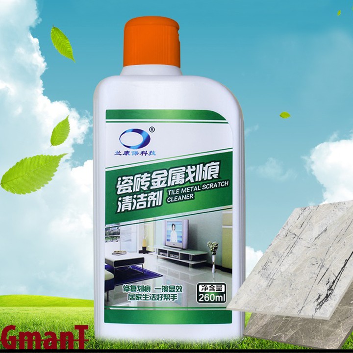 Dung Dịch Xoá Vết Xước Gạch Sàn Nhà Siêu Sạch Cao Cấp LKB 260ml