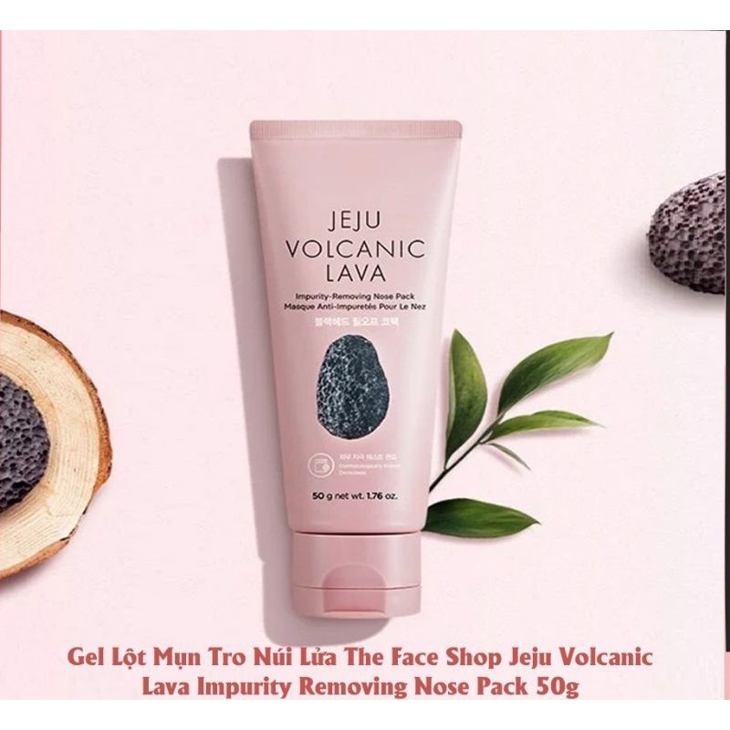 Mặt Nạ Lột Mụn Mũi The Face Shop Jeju Volcanic Lava Peel-Off Clay Nose Mask 50g