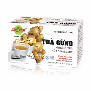 Trà gừng túi lọc 50gr