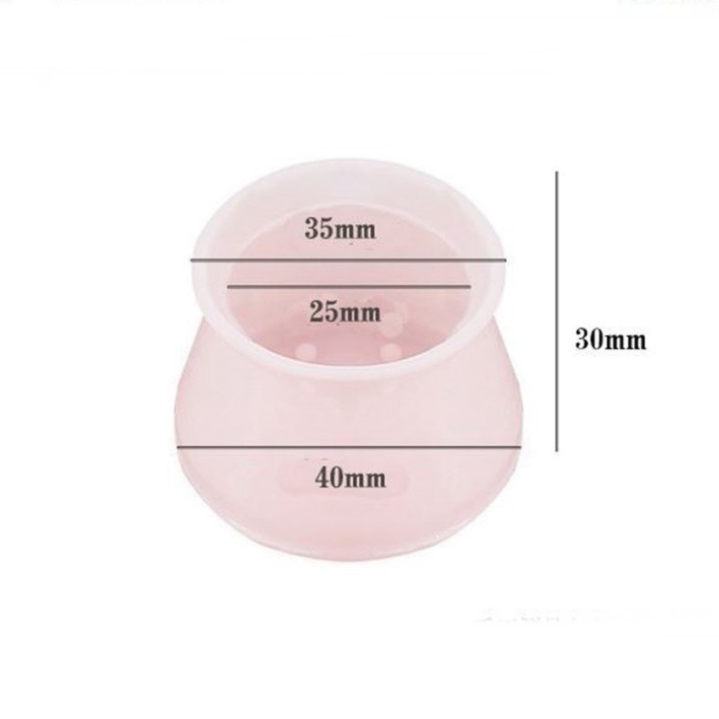 Silicon Tròn Bọc Bảo Vệ Chân Bàn Ghế Dẻo Dai Bền Bỉ .