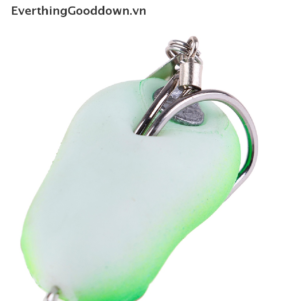 1 Mồi Câu Cá Giả Hình Ếch Bằng Silicone Mềm
