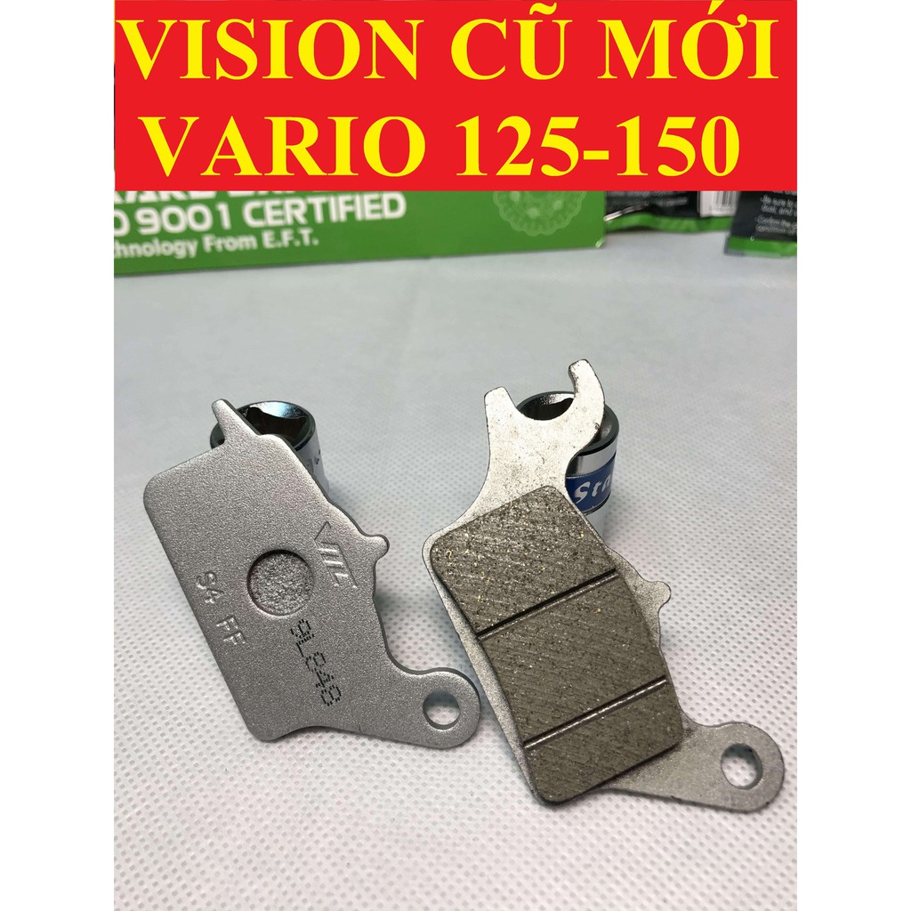 Bố Thắng Đĩa Vision Cũ Mới, Vario 125-150 (Hiệu VTC, Mã VPH010)