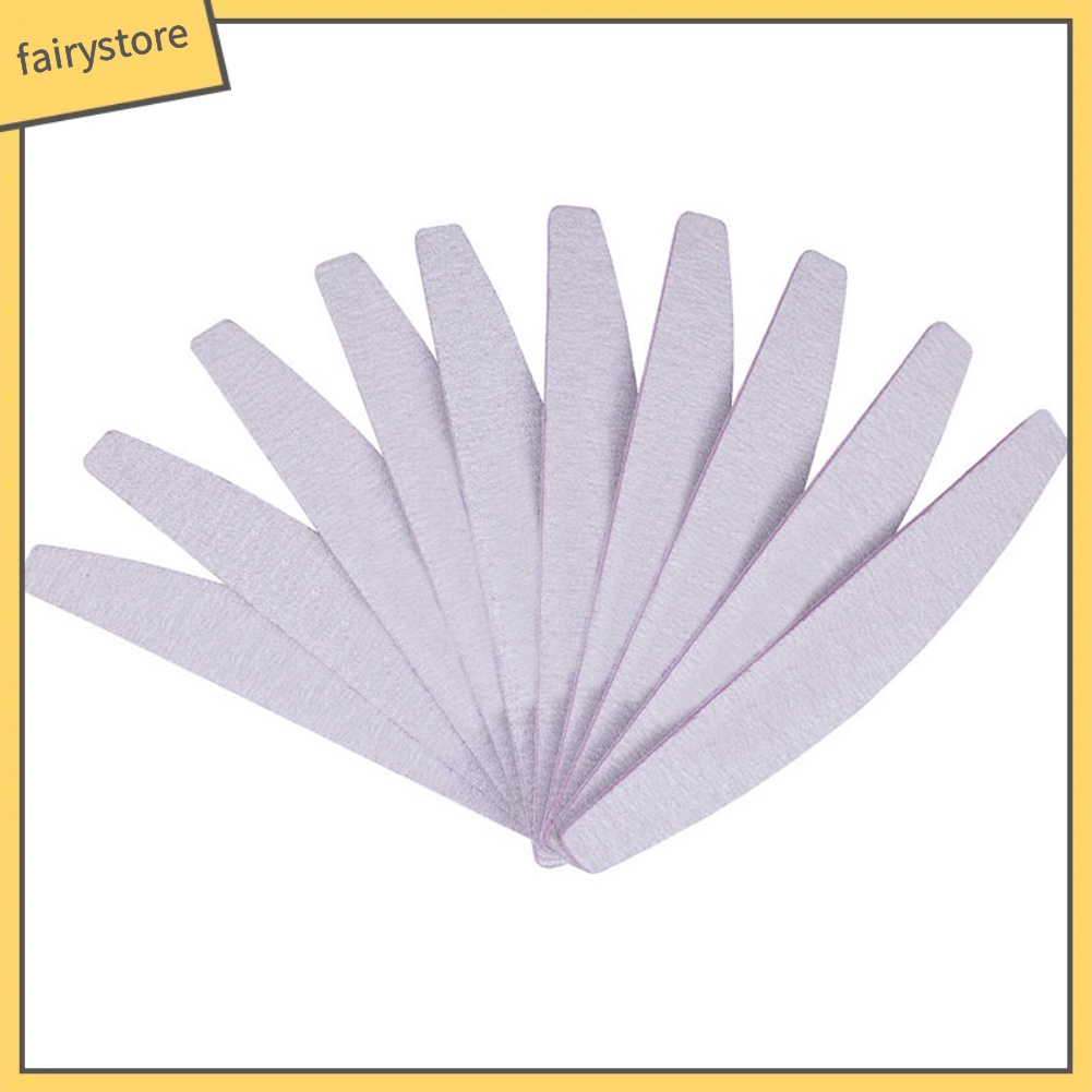 Set 10 giũa móng tay chuyên dụng trong nghệ thuật trang trí móng