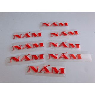 logo sticker patch ủi áo theo yêu cầu