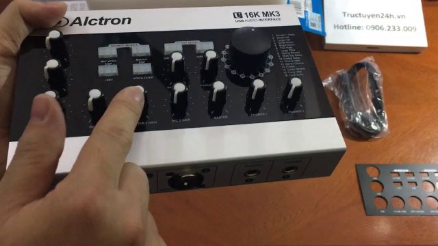 [Mã ELHACE giảm 4% đơn 300K] Sound card thu âm Alctron U16K MK3 (Bảo hành 1 năm)