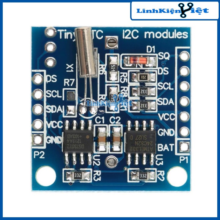 Module DS1307 + 24C32 (RTC / I2C)