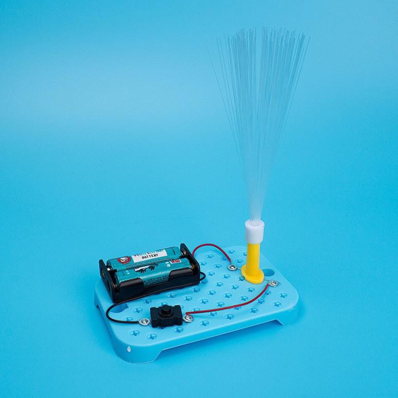 Bộ thực hành tự làm đèn sợi quang phát sáng