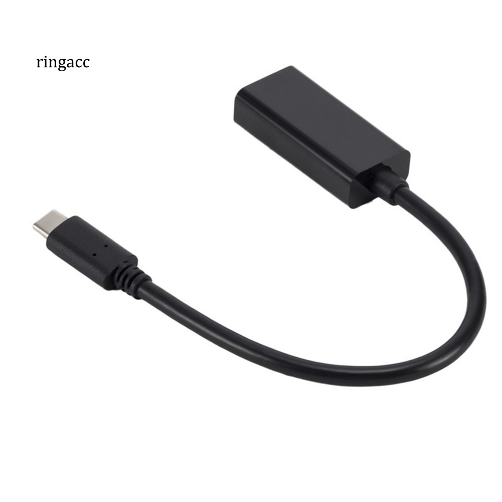 【RAC】HD 4K 60Hz USB 3.1 Type-C to HDMI Cable Adapter for TV Monitor Projector Phone