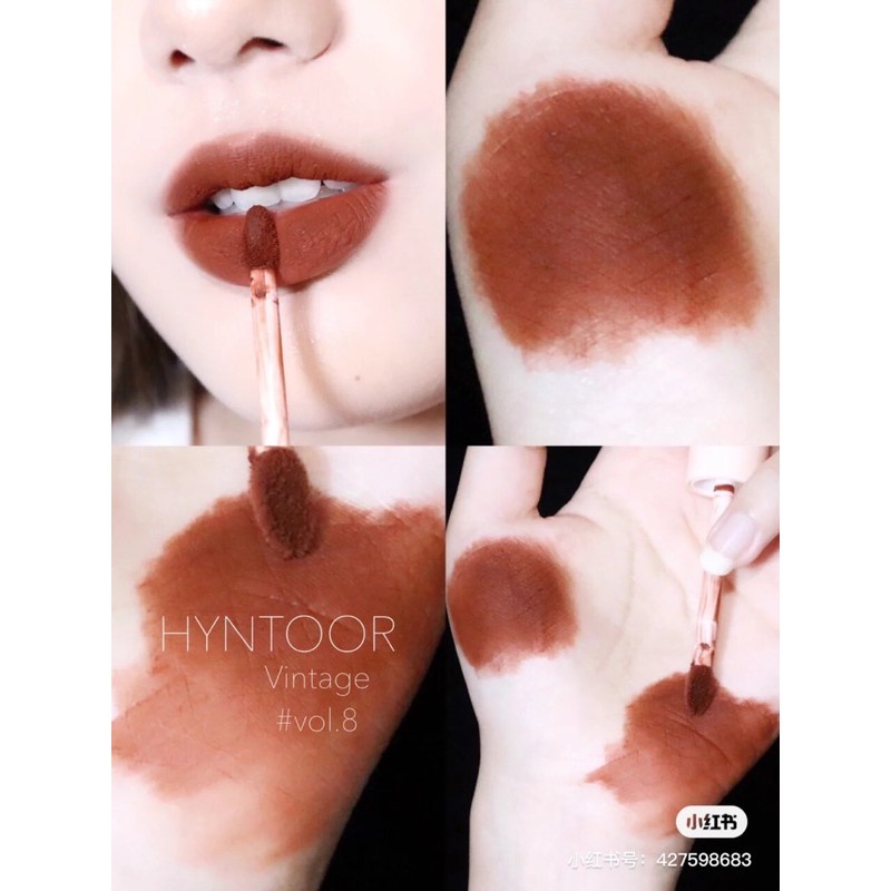 Son kem lì HYNTOOR Chất Nhung Mịn Trang Điểm Chuyên Nghiệp