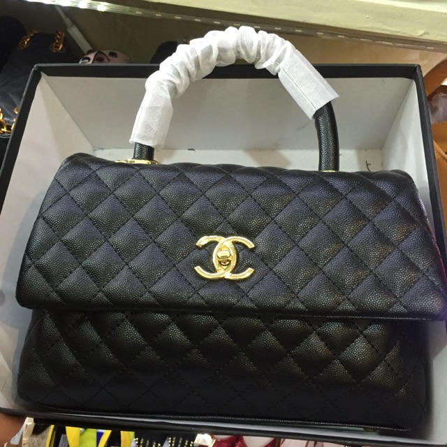 Túi Chan coco da hạt gạo loại đẹp fullbox