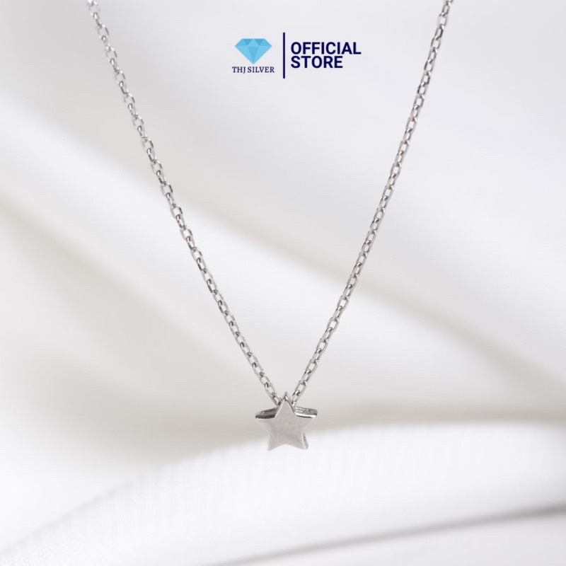 Dây chuyền nữ ngôi sao phồng sáng đẹp , xinh xắn - THJ SLIVER