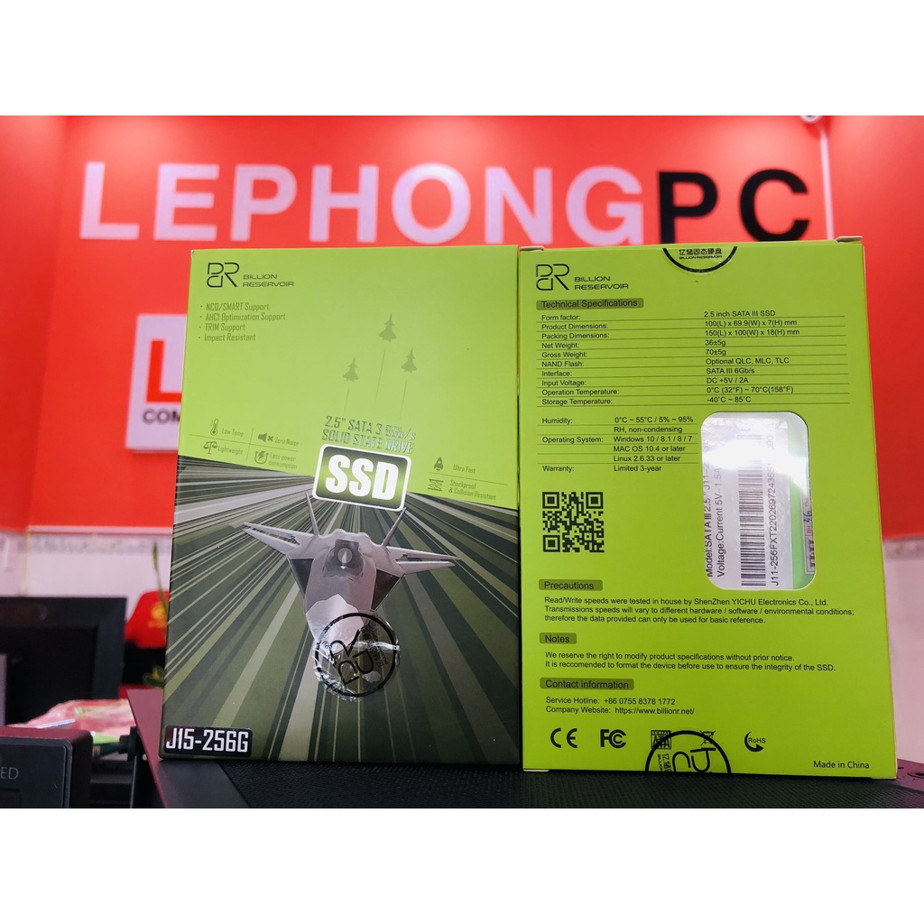 Ổ Cứng SSD Billion Reservoir J15 Sata III 6Gb/s | BigBuy360 - bigbuy360.vn