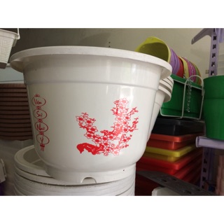 Chậu tròn giả sứ
