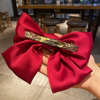 Kẹp Tóc Nơ Lụa To