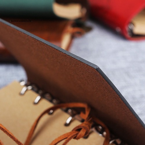 Sổ tay ghi chép làm từ da giả tiện dụng chất lượng cao