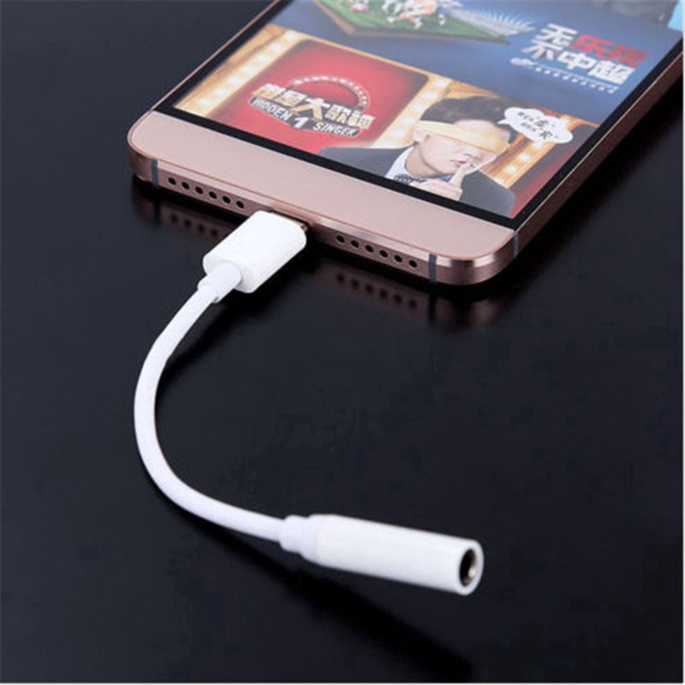 Dây cáp chuyển đổi âm thanh Type C sang 3.5mm dành cho Letv LeEco le Max 2 Pro