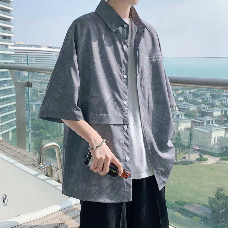 Áo Sơ Mi Tay Ngắn Thời Trang Dành Cho Nam