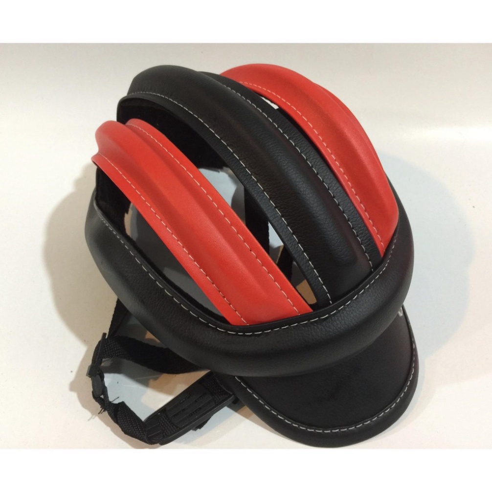 Mũ bảo hiểm 3 sọc (đen+đỏ đen đỏ) ĐẠI KA STORE MS 900