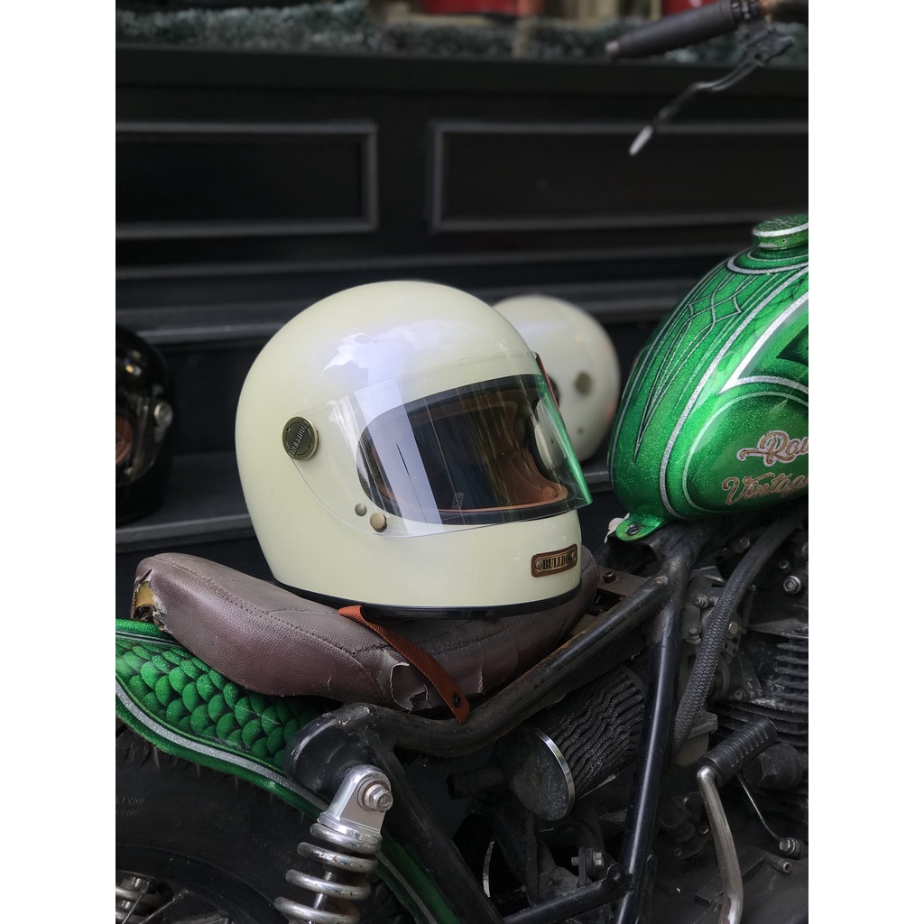 Mũ bảo hiểm Bulldog Clasico II sợi thủy tinh nón bảo hiểm ff chất lượng cao Arrow