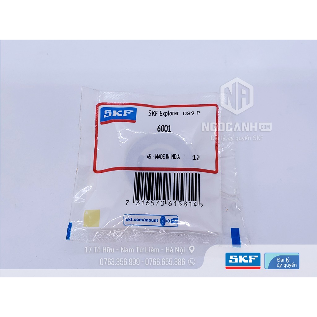 Vòng bi bạc đạn 6001 SKF chính hãng