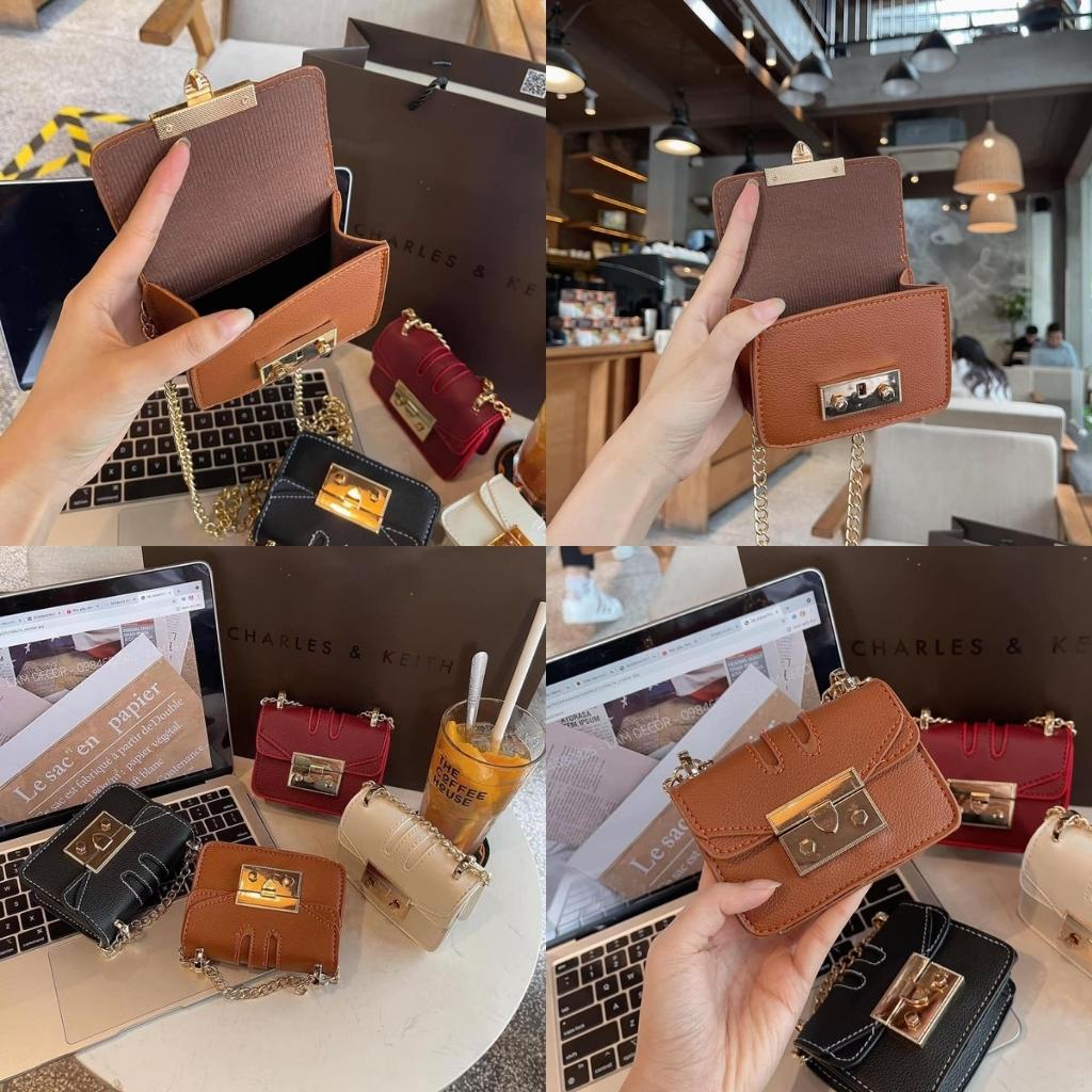 Túi xách nữ, Túi đeo chéo nữ mini khoá bấm cao cấp nhiều mẫu cute đẹp xinh TX27429 BT Fashion Boutique