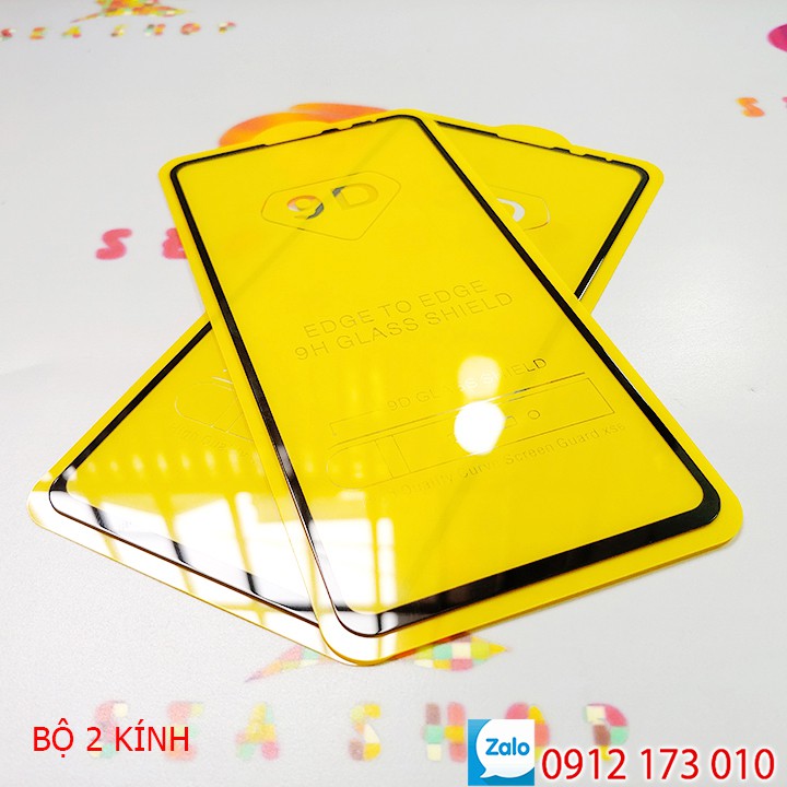 Bộ 2 Kính cường lực Xiaomi Mi Mix 3 Full màn hình / Dán full màn Xiaomi Mi Mix3 - SEASHOP