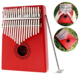 Đàn Kalimba 17 Phím Màu Đỏ