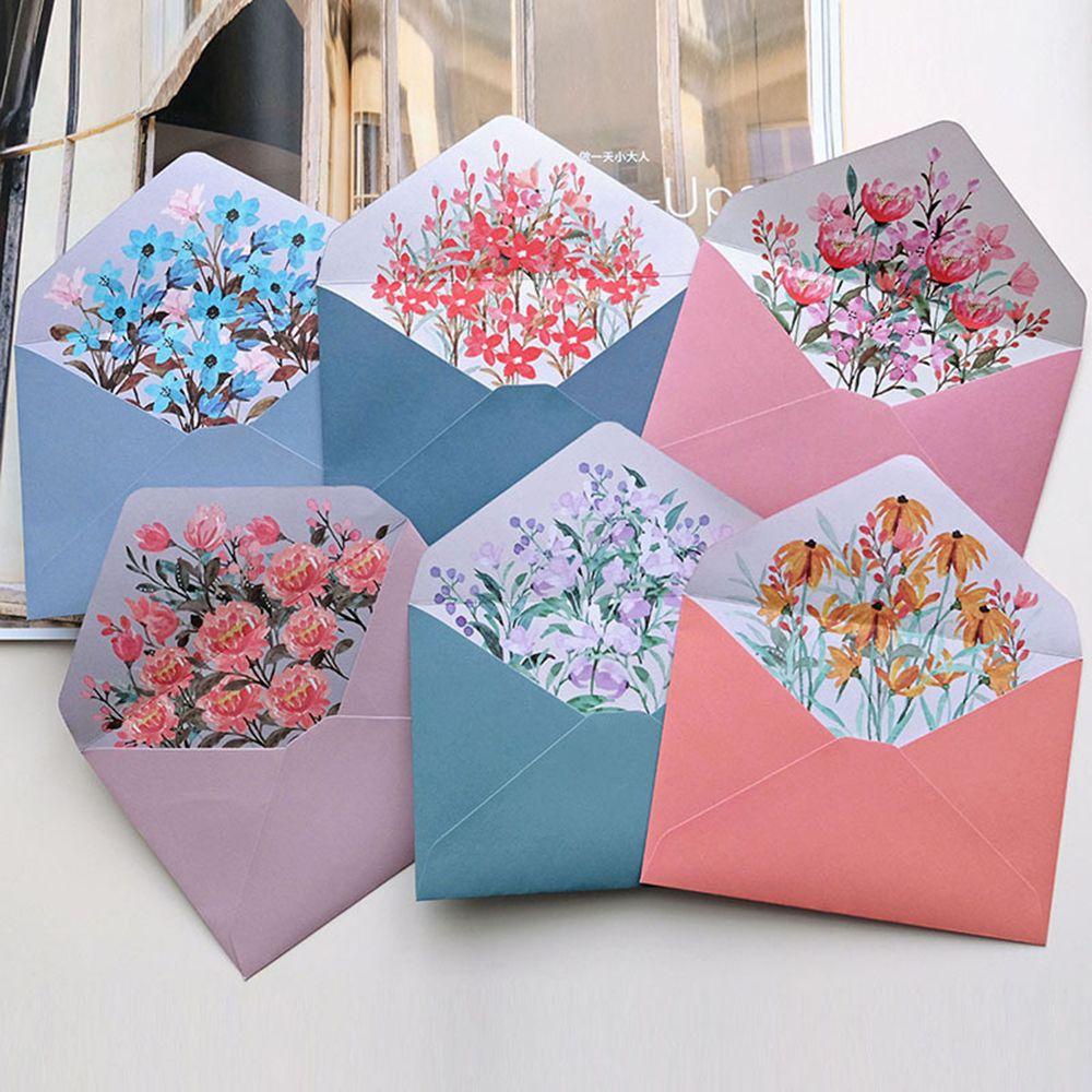 PISTA Set 6 Bao Lì Xì In Hoa Xinh Xắn