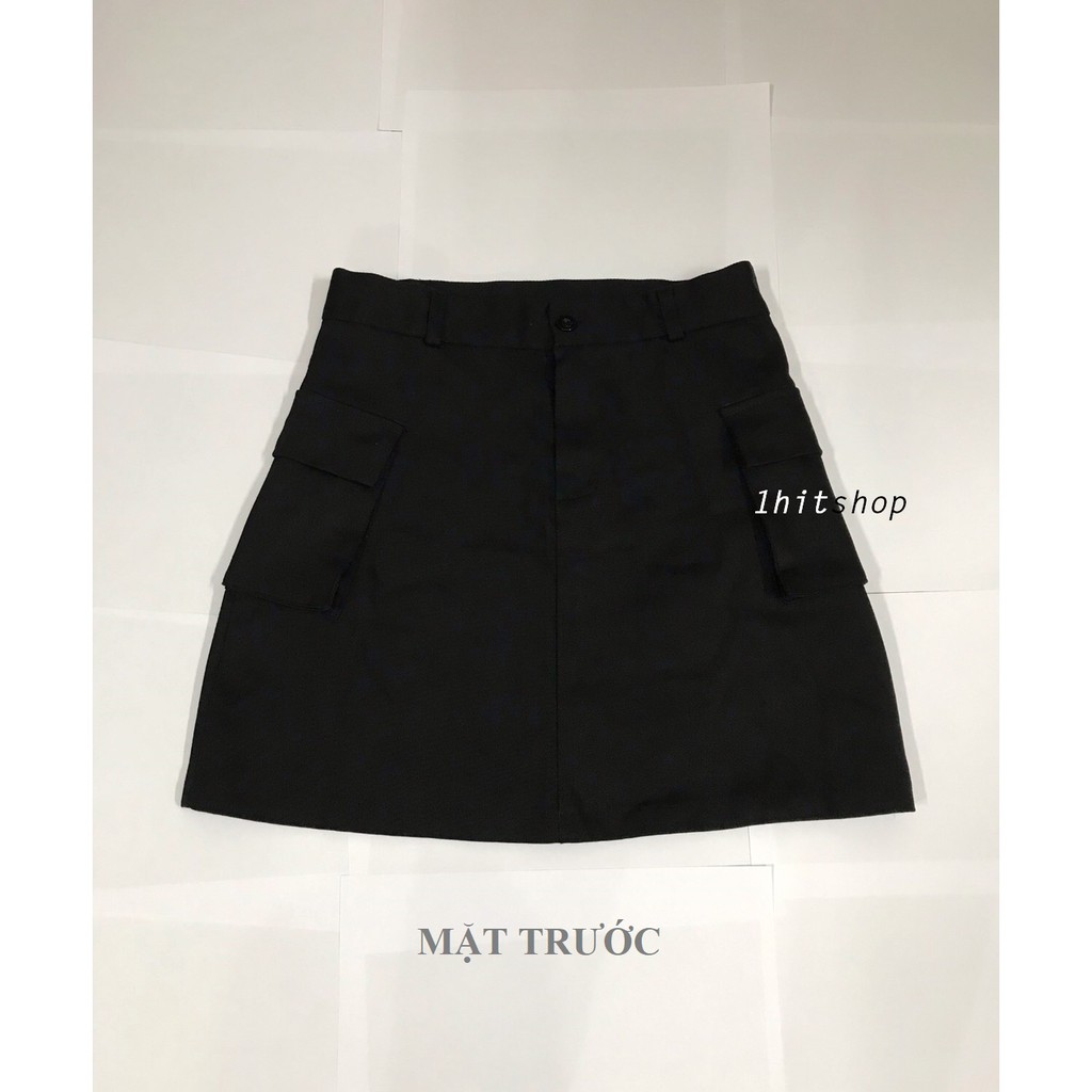 Chân Váy KAKI TÚI HỘP Nữ (Box Skirt) 1hitshop | WebRaoVat - webraovat.net.vn