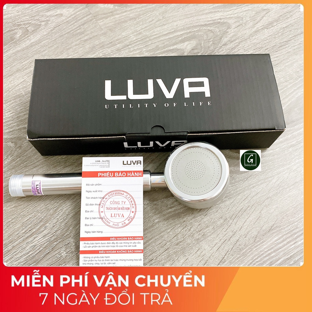 Combo Vòi Sen Tăng Áp Luva VS3, Kèm Dây Sen Sanwa, Dài 1.5m, Nhập Khẩu Thái Lan - GAKA Mall
