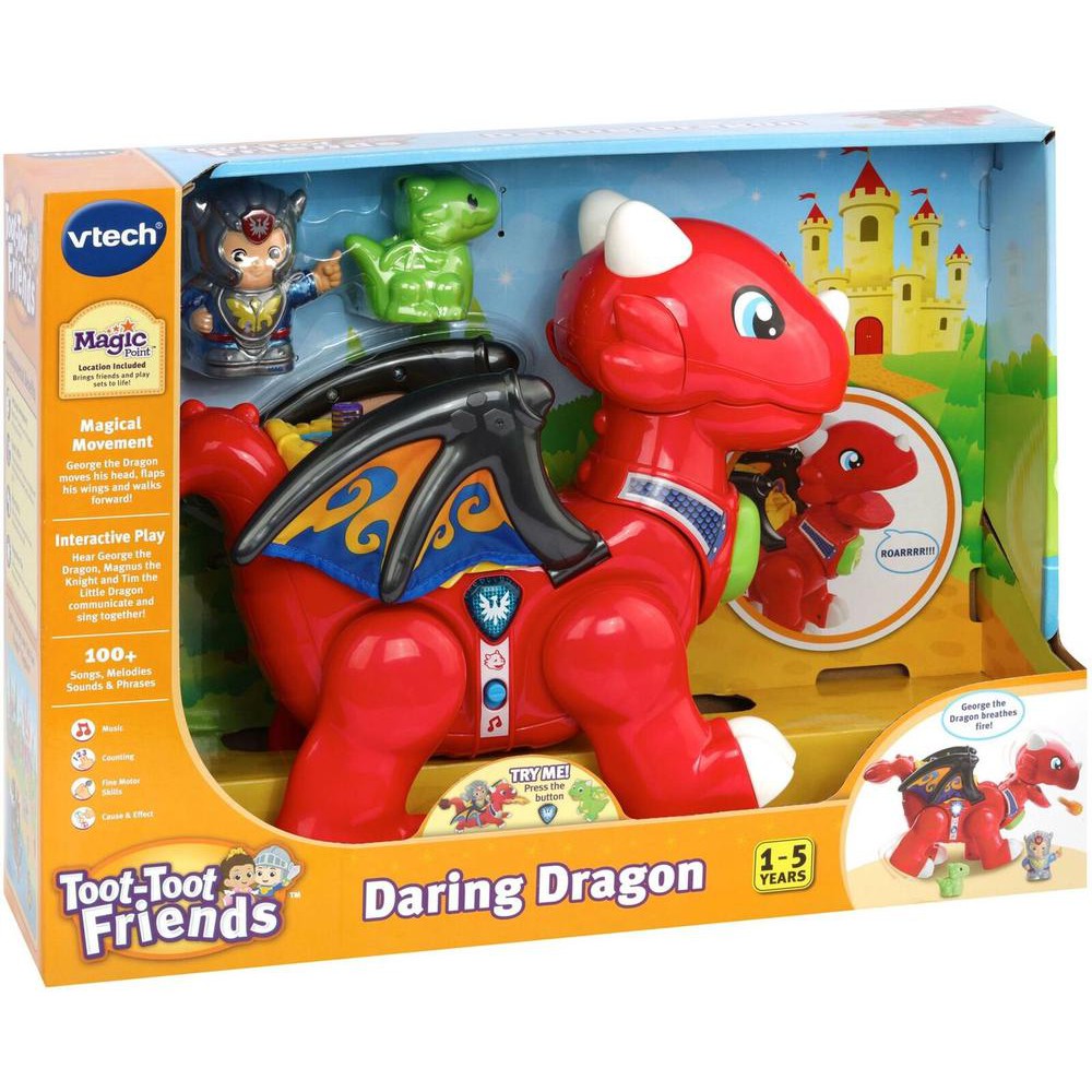 Đồ Chơi Trẻ Em Vtech - TTF 80-519603 Daring Dragon - Rồng Con Thân Thiện
